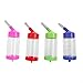 kathson 2 in 1 80ML Hamster Water Bottle Holder Dispenser With Base Hut Small Pet Nest