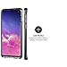 tech21 Protective Samsung Galaxy S10 Case Thin Patterned Back Cover with FlexShock - Evo Check - Smokey Black