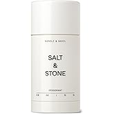 SALT & STONE Aluminum Free Deodorant | Extra Strength 48 Hour Protection for Women & Men | Made with Seaweed Extracts, Niacinamide & Prebiotics (Neroli & Basil)