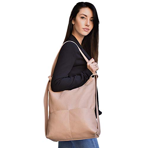 mochila cuero mujer amazon