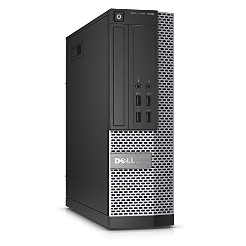 Dell Optiplex 7020 Small Form Desktop, Quad Core i5 4570 3.2Ghz, 8GB DDR3 RAM, 480GB SSD Hard Drive, DVD-RW, Windows 10 Pro (Certified Refurbished)