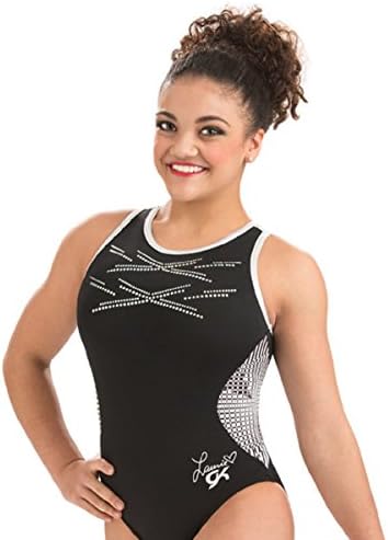 GK Elite Laurie Hernandez Digiglam Leotard Child Large CL