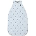 Woolino 4 Season Ultimate Baby Sleeping Bag - Merino Wool and Organic Cotton - Universal Size Adjustable Sleep Sack for Baby - Two-Way Zipper Infant Sleeping Bag (2-24 Months) - Panda