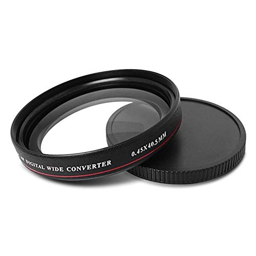 ZOMEI Digital Wide Converter, ZOMEI Ultra-thin 0.45X Pro MC AFDigital Wide Converter Wide Angle Multi-Coated Optical Glass Filter Lens Camera Accessories