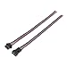 Electop 4 Pin JST SM Wire (5 Pairs) 14cm Plug Connectors for LED Strip Male Female