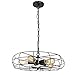Best Choice Products Industrial Vintage Lighting Ceiling Chandelier 5 Lights Metal Hanging Fixture