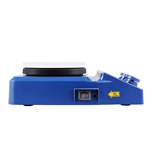 5 Inch LED Digital Magnetic Hotplate Stirrer - Four E's with Ceramic Coated Hotplate, 100-1500RPM, 5L, 600W - Benchtop Appliance for Scientific Research Clinics Classrooms Laboratory - US Plug - Thumbnail 7