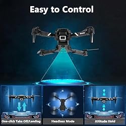 FLYVISTA Mini Drone with Camera for Adults