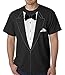 Tuxedo Tees The Classic Black Tie Tuxedo T Shirt (Black) #19 and Bewild Balloon