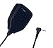 Coodio Remote Lapel Microphone Shoulder Speaker Mic [Compact Slim] For 1 Pin Motorola Talkabout 2 Way Radio Walkie Talkie