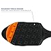 Yaktrax SkiTrax Ski Boot Tracks Traction and Protection Cleats (1 Pair), Small , Black/Orange