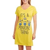 Despicable Me Minions Women's Dorm Sleep Tee Nightshirt ...
