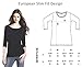 Long Sleeve T-Shirt for Women | White & Black Organic Cotton Tee