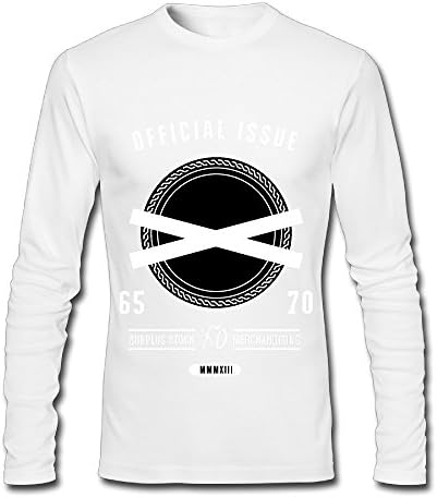 JJTD Men's Official Issue Xo The Weeknd Long Sleeve T-Shirt White US Size L