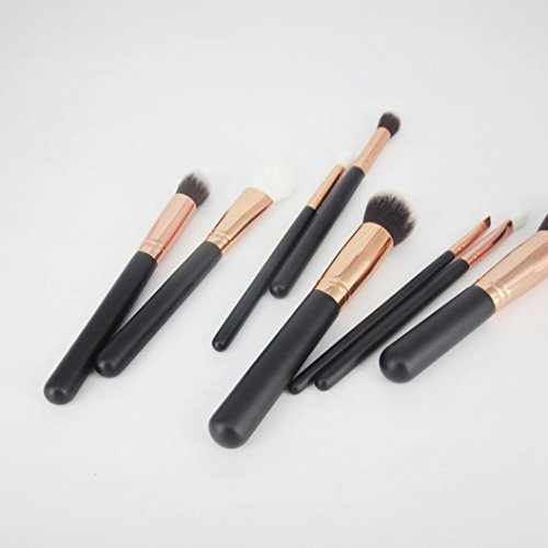 Hunputa 8pcs Cosmetic Makeup Brush Blusher Eye Shadow Brushes Set Kit (as the picture show) - Thumbnail 4