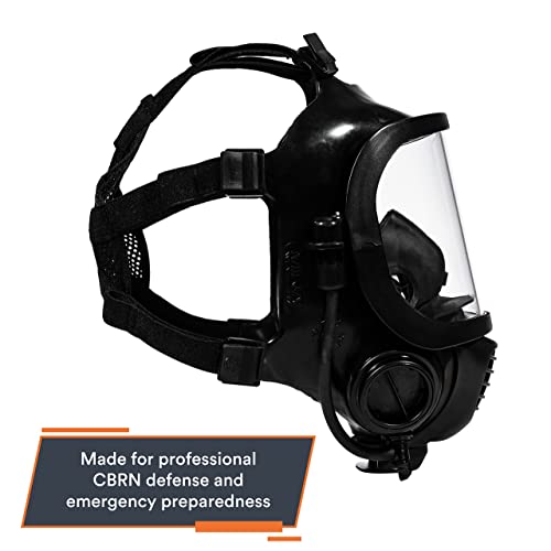 MIRA SAFETY M Certified CBRN Full Face Gas Mask Reusable Respirator