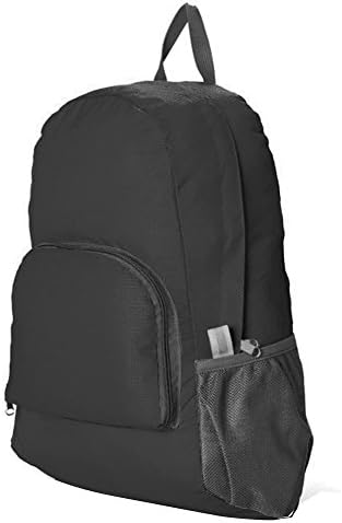 YeeSure 25L Ultra Light Foldable Packable Backpack Hiking Daypack,Small Handy bag Camping Outdoor portable Little Bag (black)