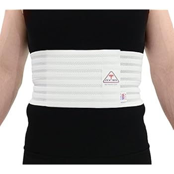 ITA-MED Breathable Elastic Rib Support Belt Wrap for Men, XL