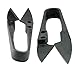 UCEC Thread Scissors, U Sewing Clipper, Golden Eagle Scissors, Beading Thread Cutter for Trimming Threads, Stitch, DIY Supplies and Embroidery Thrum Yarn - 12 Pack, Black