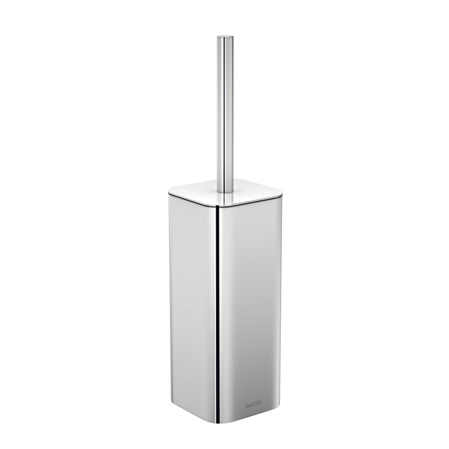 COSMIC Toilet brush holder Light grey Floorstanding Measures 37 x 9.5 x 9.5 cm