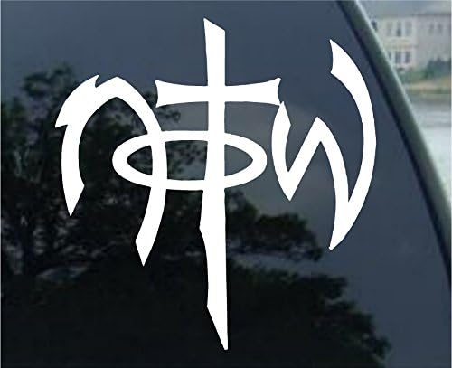 NOTW NOT OF THIS WORLD WHITE VINYL DECAL STICKER