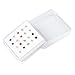 BODYA 20pcs Box Stainless Steel Colorful 4mm Crystals gems Flower Piercing Jewelry Nose Studs Rings Pins