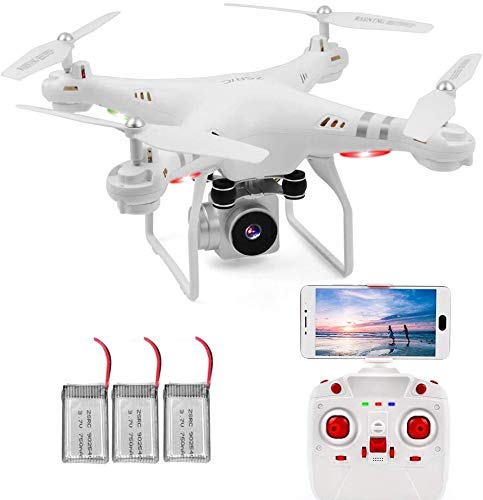 RC Drone,WiFi 4K HD Camera Live Video RC Quadcopter with Altitude Hold, Gravity Sensor Function, RTF and Easy to Fly for… - Image 2
