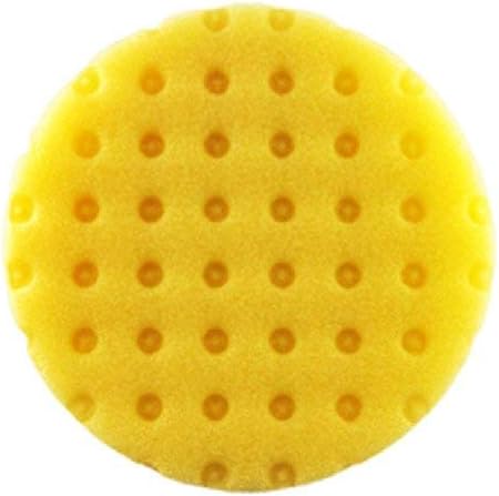Lake Country - CCS Yellow Hook & Loop Foam Heavy Cutting Pad - 5.5 Inch Diameter