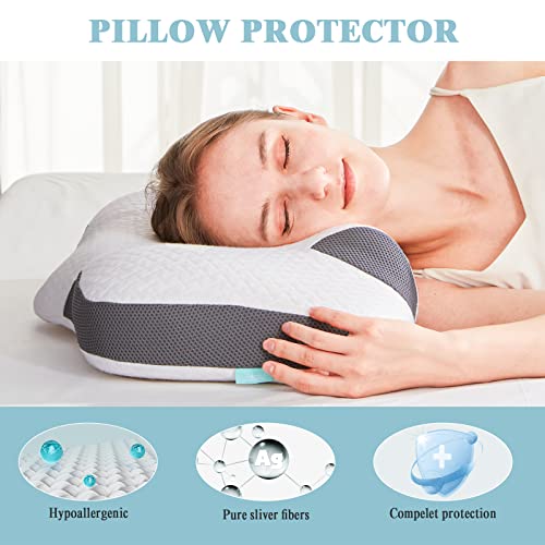 Cervical Memory Foam Pillow, Orthopedic Firm Soft Adjustable