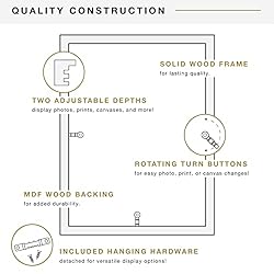 MCS Gallery Wooden Frame for Canvas, Art