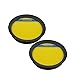 EZ SPARES Relacemen for Eureka DCF25 DCF-25 Filter,Eureka Part 67600.Fits SuctionSeal (AS1100 Series) Endeavor NLS (5400 Series), Nimble EL8600 Series(2PCS)