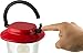 GE 4D Enbrighten Lantern, 400 Lumens, 180 Hrs Battery Life, IPX4 Water Resistant, Red, 11012