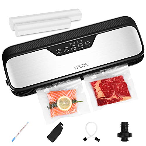 VPCOK Vacuum Sealer Machine Sous Vide Automatic Vacuum Sealer System