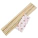 Unomor 33Pcs Pink and Gold Girls Baby Shower Photo Booth Props for Baby Shower Decorations