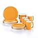 Rachael Ray Round and Square 4-Piece Dinner Plate Set