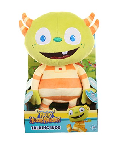 Disney Henry Hugglemonster 28cm Talking Ivor Soft Plush Toy by Golden Bear