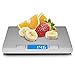 Smart Weigh Digital Multifunctional Postal Shipping Scale,Stainless Steel,Cooking Scale for Food and Baking Ingredient Weight, Kitchen Nutrition Scale 11 Pound / 5 Kilogram Capacity