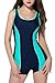 BeautyIn bathing suits for women one piece swimsuits for women plus size bathing suits,Mint Green,6,Tag Size: 40