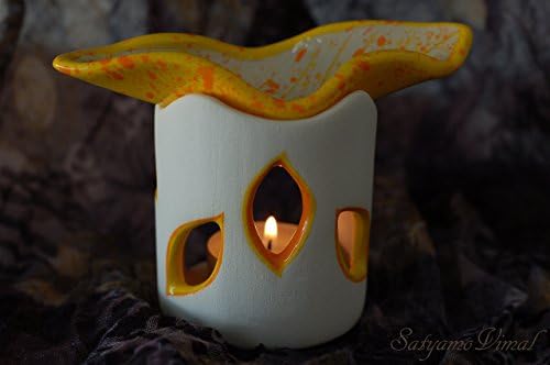 Leaf Style Oil Burner - Aroma Lamp.