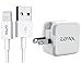 iPad Charger, iPhone Charger, ZOYOL 2.4A 12W USB Wall Charger Foldable Portable Travel Plug + 6FT Lightning Cable for iPhone X/8/8Plus/7/7Plus/6s/6sPlus/6/6Plus/SE/5s/5, iPad 4/Mini/Air/Pro, iPod