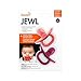 Boon Jewl Silicone Orthodontic Pacifier - Baby Pacifier with Soothing Gem Shaped Nipple - Comfortable Newborn Pacifiers Support Natural Oral Muscular Development - Pink - 2 Count - 0+ Months