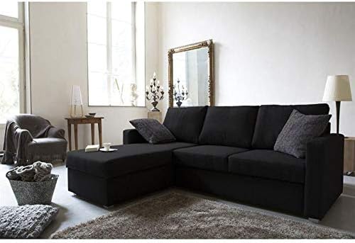 Mcd Jules Canape Convertible Lit Angle Reversible 4 Places Tissu