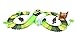 Car Track Race Builder System Flexible Toy Set For Kids 96 Accessories Pieces With Off-Road Vehicle Tunnel Trees Dual Gate And Two Dinosaurs