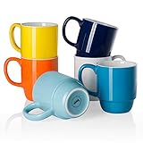Sweese 605.002 Porcelain Stackable Mug Set - 16