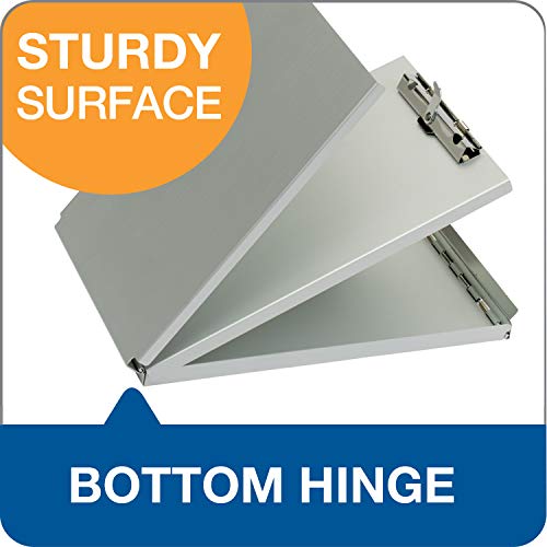 Adams Forms Holder, Aluminum, Bottom Hinge, 5.33 x 9.5 Inches, Silver