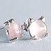 Acxico Lovely Cute Opals Little Cat Stud Earrings