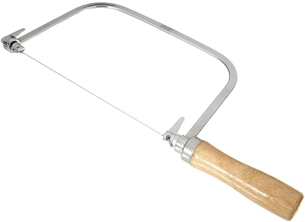 Hycy 1Pc Soap Kits Soap Loaf Wooden Stainless Steel String Cutter Saw Cutting Knife DIY Tool