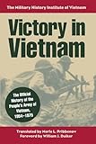 Victory in Vietnam: The Official History of the People's Army of Vietnam, 1954-1975 (Modern War Studies) cover