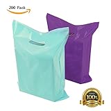 200 Premium Glossy 12x15 Merchandise Bags 2 Mil EXTRA THICK 100 Purple/100 Turquoise Boutique Bags Retail Bags T shirt Bags Lularoe Supplies Plastic Shopping Bags Craft show Bags Hair Salon Bags