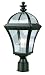 Trans Globe Lighting 5085 BK Outdoor Washington 19.5" Postmount Lantern, Black primary